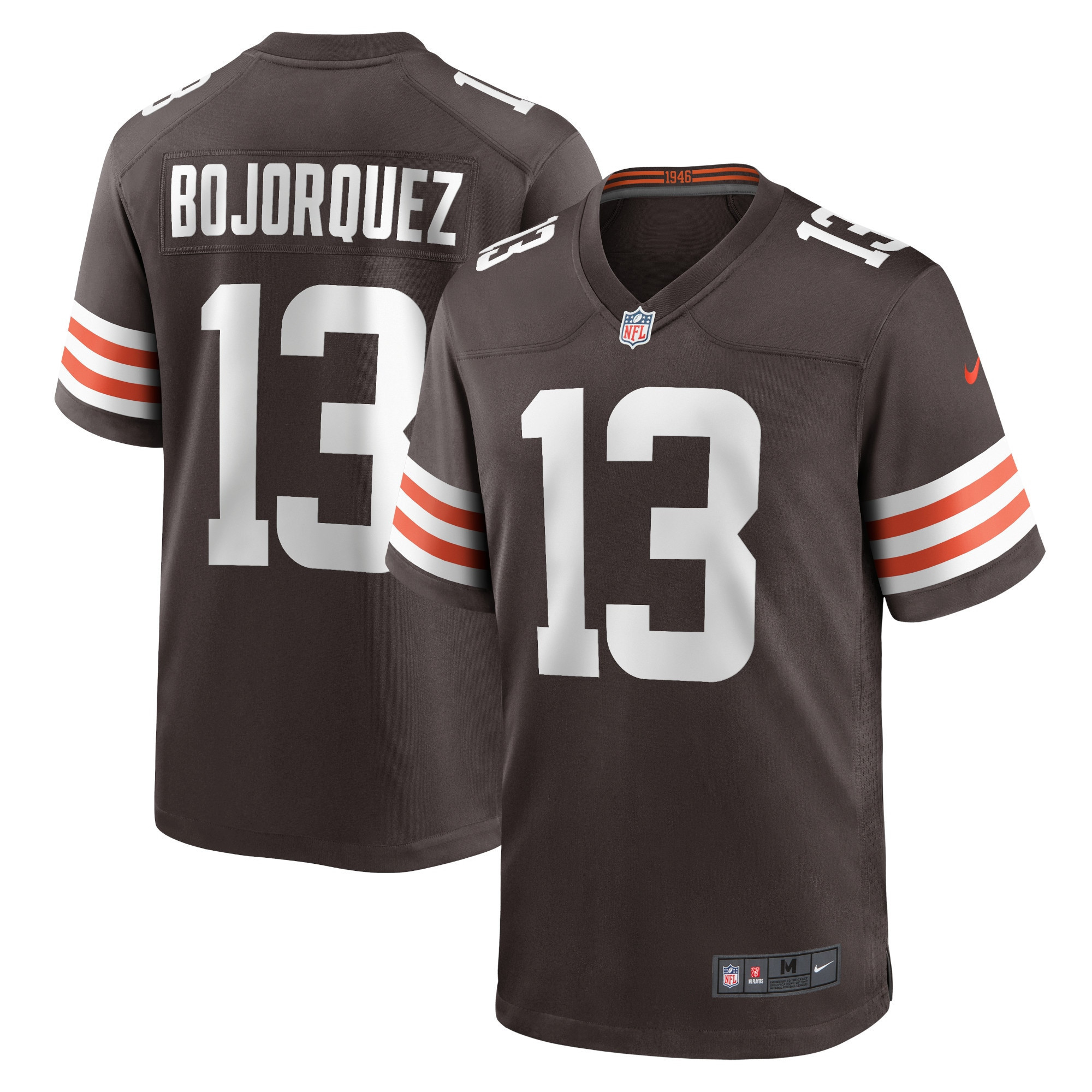 Corey Bojorquez Cleveland Browns Game Jersey – Brown NFL