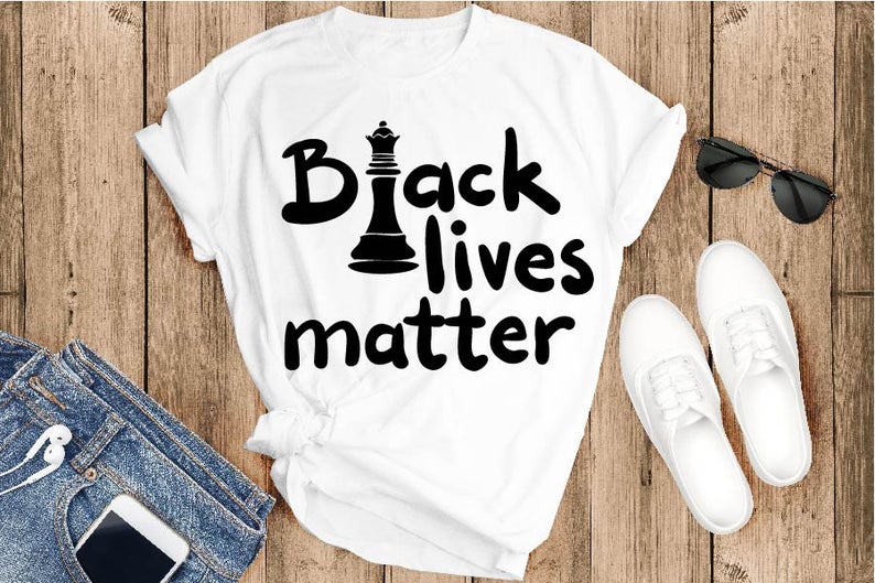 Black Lives Matter 2D T Shirt Qdh