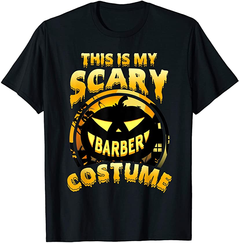 This Is My Barber Rabbit Costume Halloween Gift T-shirt