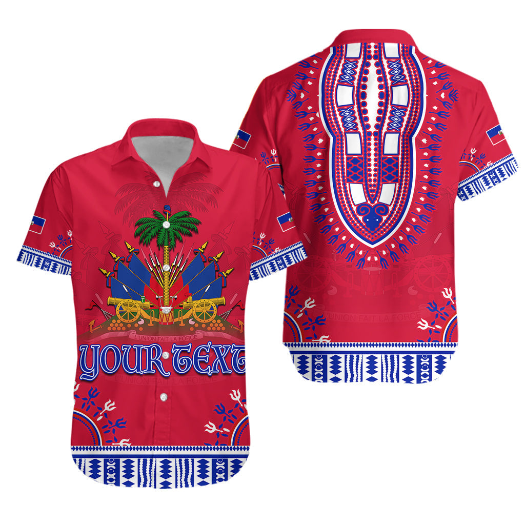 (Custom Personalised) Haiti Hawaiian Shirt Dashiki Style Gorgeous Lt13