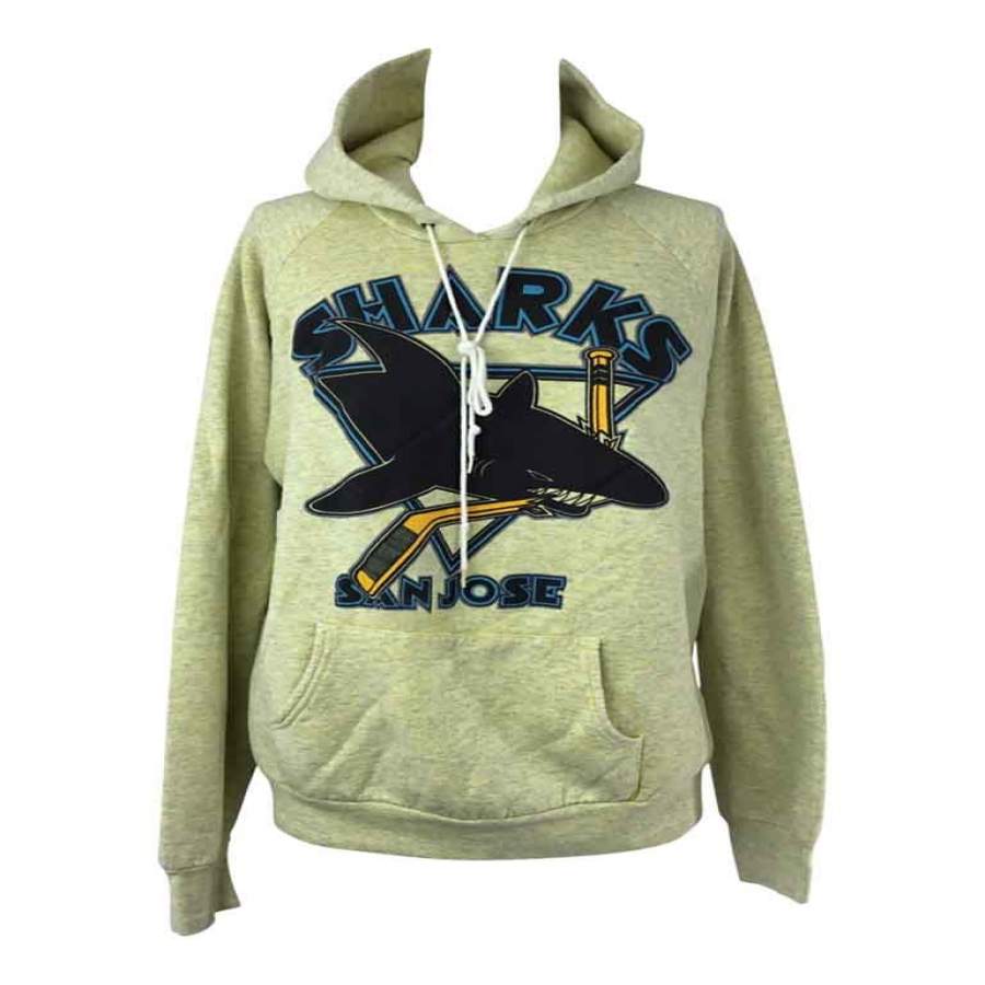 Vintage San Jose Sharks Graphic Hooded Sweatshirt S0067