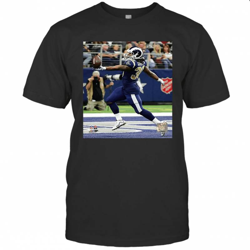 Todd Gurley Los Angeles Rams 2017 Action T-Shirt