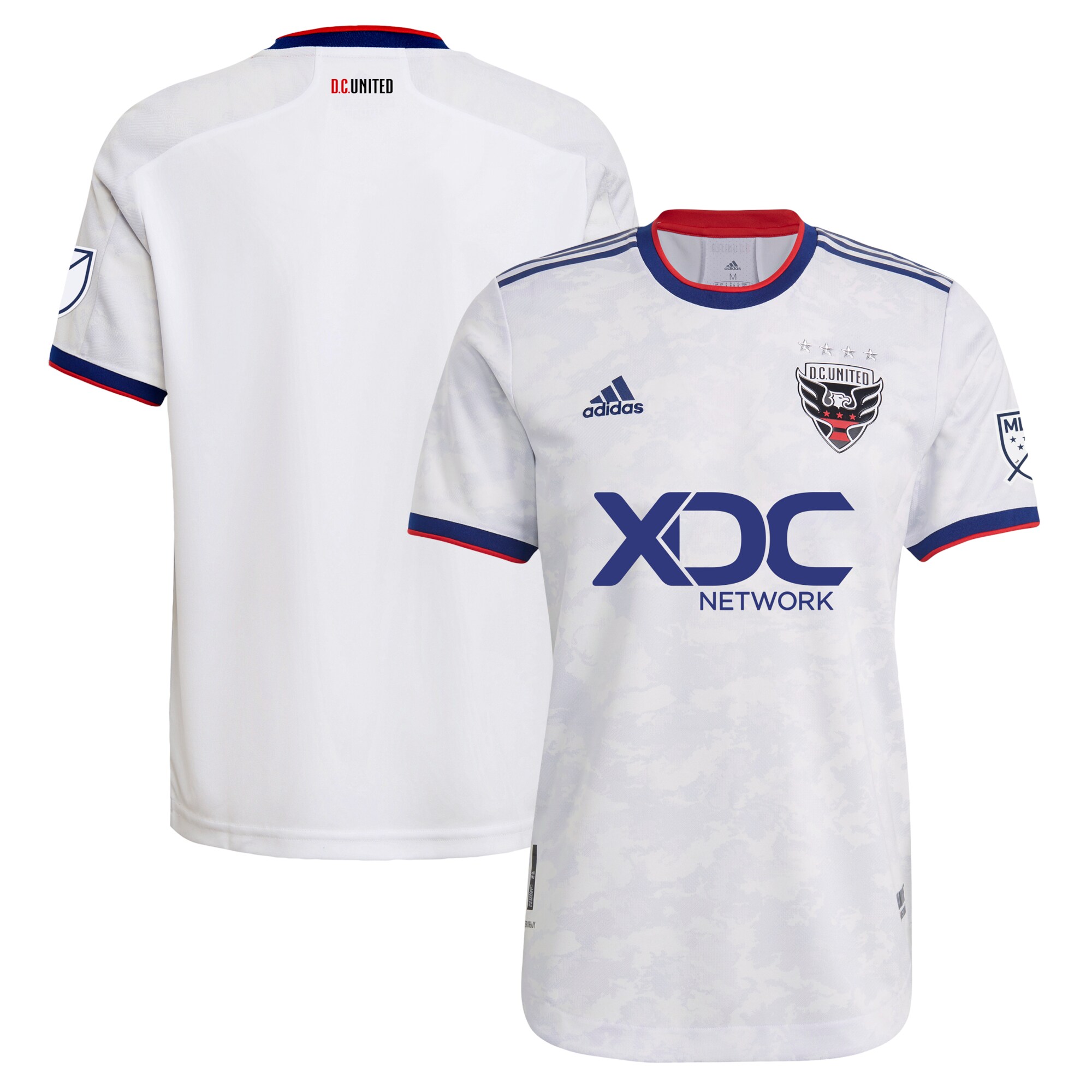 D.C. United 2022 The Marble Authentic Jersey – White