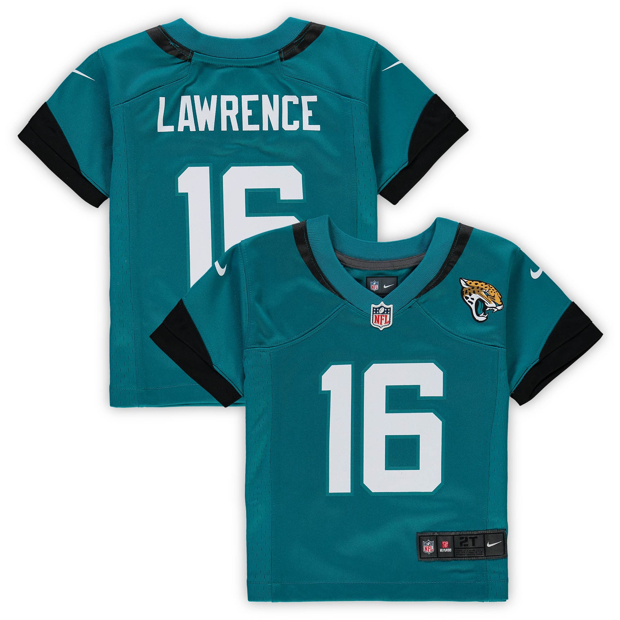 Trevor Lawrence Jacksonville Jaguars Infant Game Jersey – Teal NFL