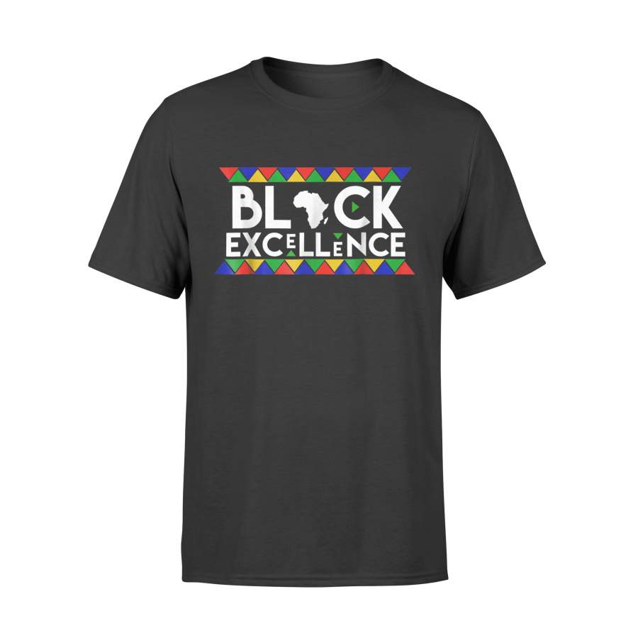 Afica Black Excellence King Queen History Month Protest T-Shirt
