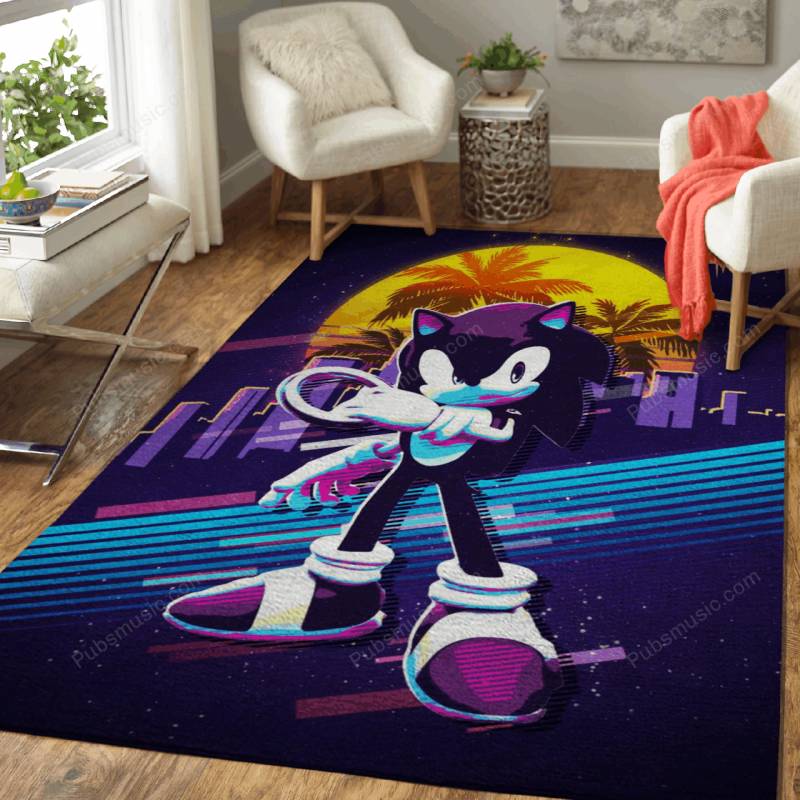 Sonic retro 80s – Sonic The Hedgehog Rug Mats – Carpet