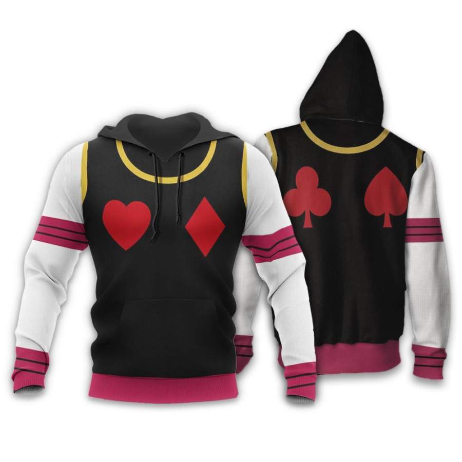 Hisoka Hunter X Hunter Uniform Shirt HxH Anime Hoodie Jacket – Amelio Shop