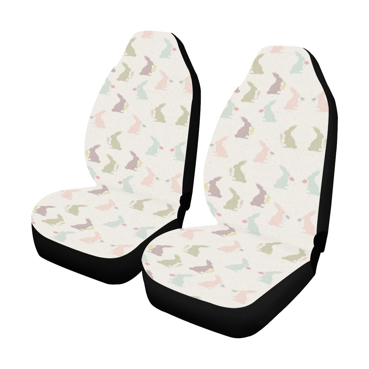 Bunny Pattern Print Design 05 Universal Fit Car Seat Covers