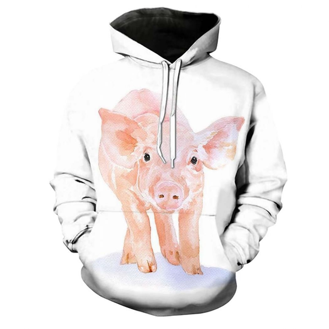 Animal Pig 3D Hoodie