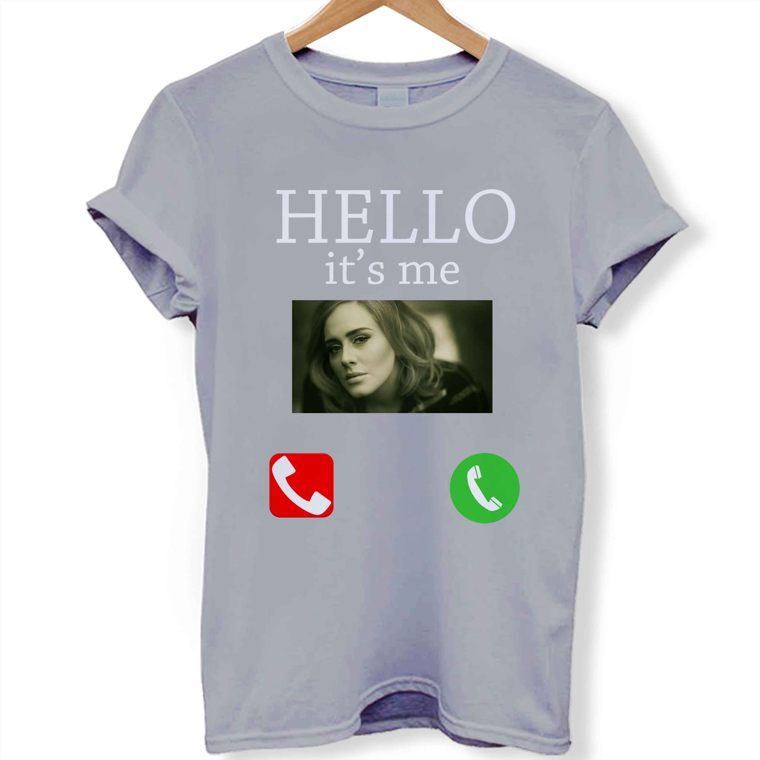 Adele Hello Its Me Calling Women T-Shirt