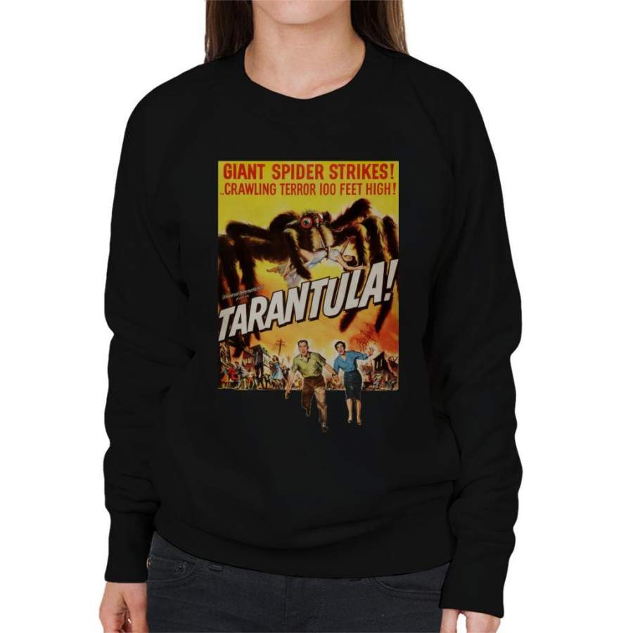Tarantula 1955 Movie Poster Women’s Sweatshirt