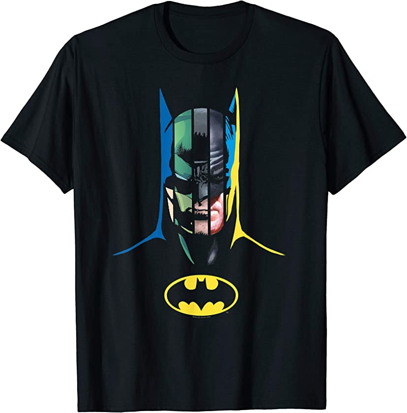 Batman 80 Years Many Faces T-Shirt