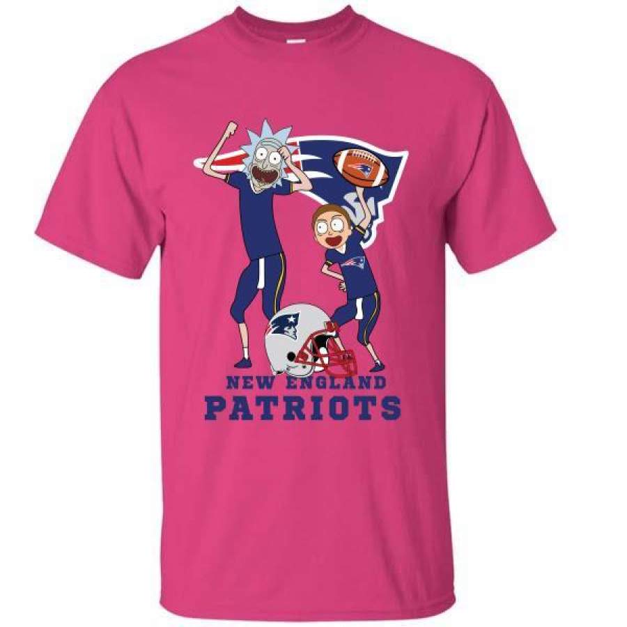 Rick And Morty New England Patriots Gift T-Shirt