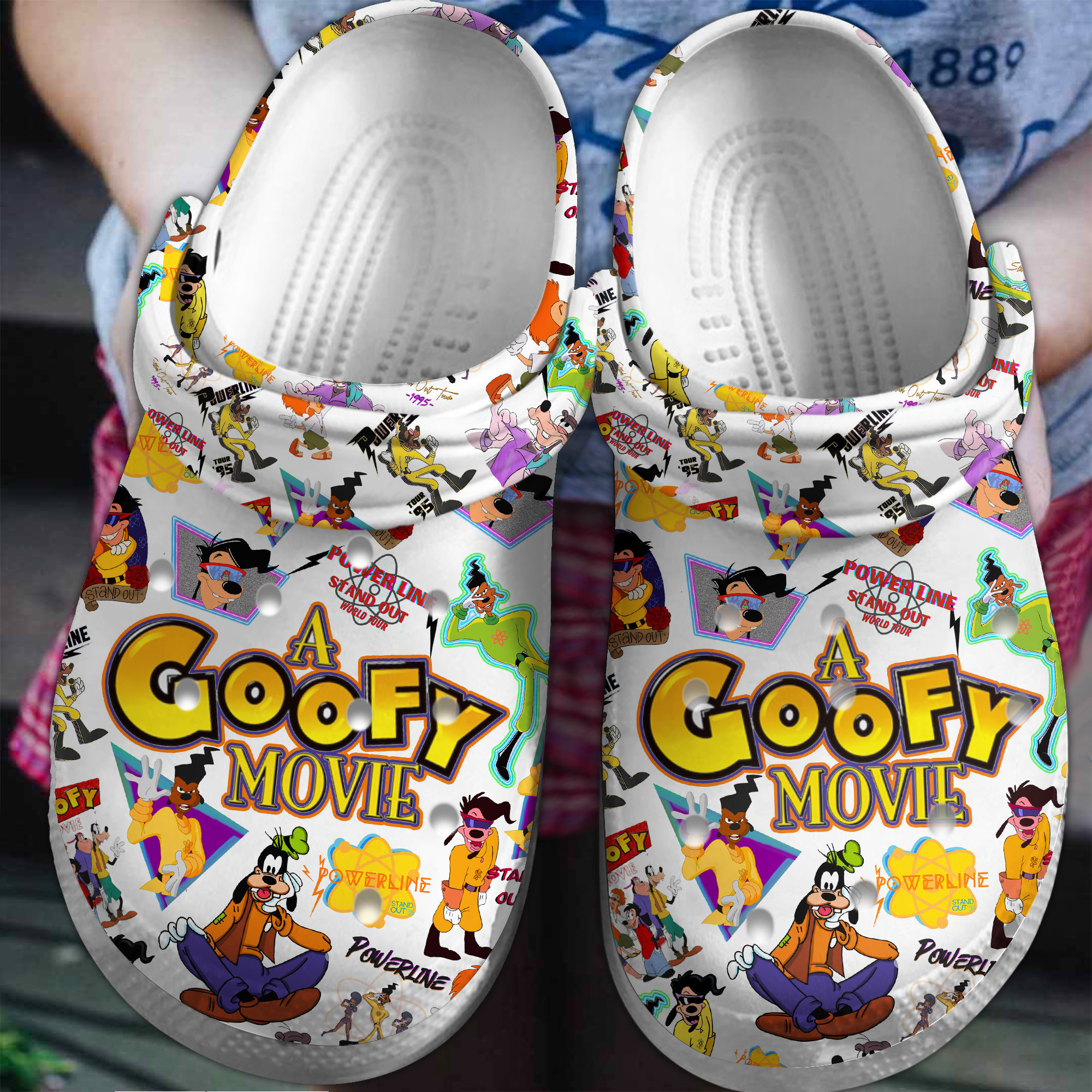 Goofy Movie Crocss Clogs For Men Women And Kid Bm1411-1545