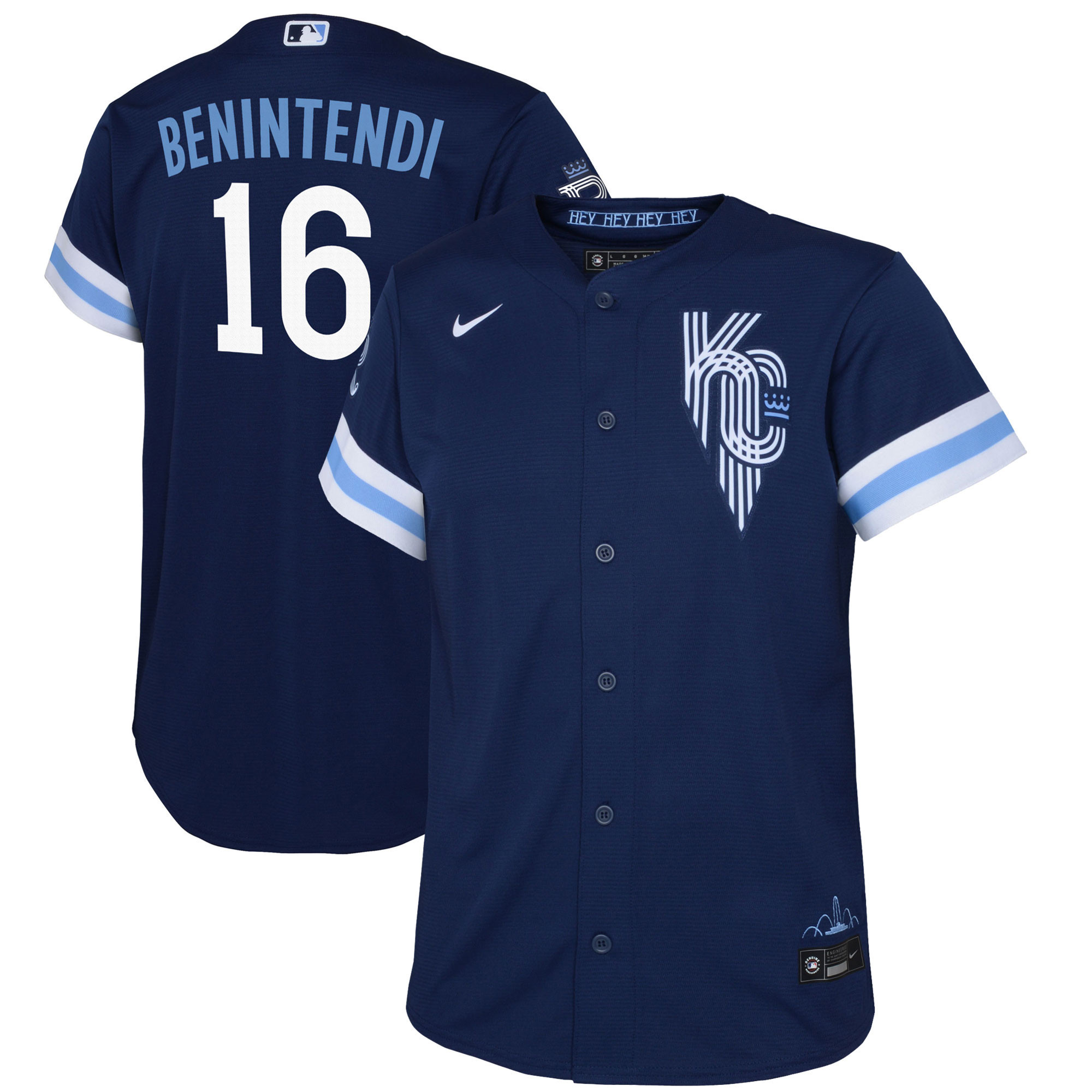 Andrew Benintendi Kansas City Royals Preschool 2022 City Connect Replica Player Jersey – Navy MLB