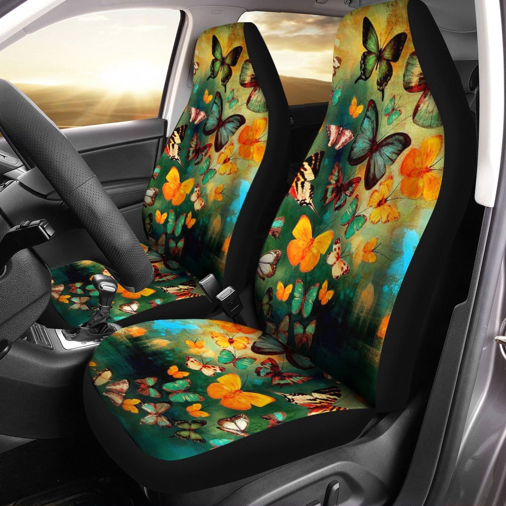 Butterfly Car Seat Covers Custom Vintage Style