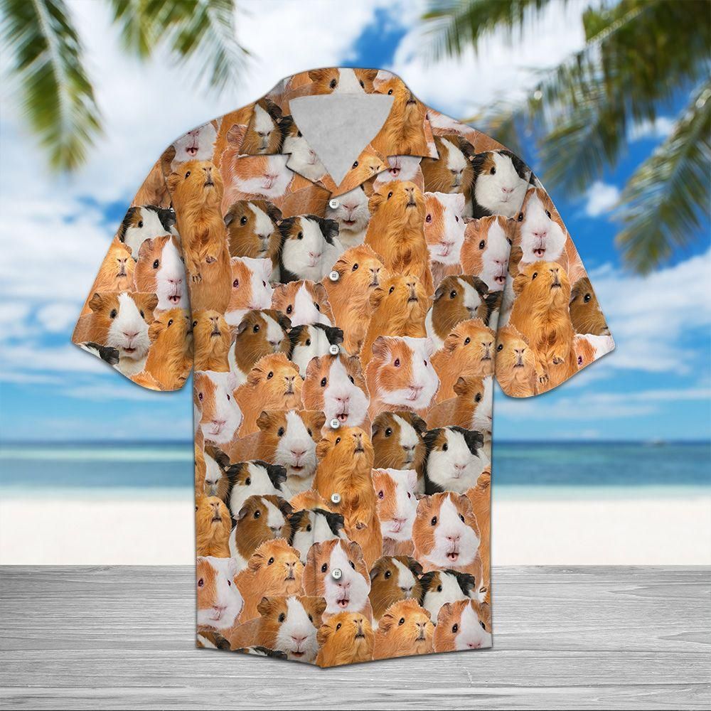 Guinea Pig Aloha Hawaii Shirt Colorful Short Sleeve Summer Beach Casual For Men And Women Ha95761