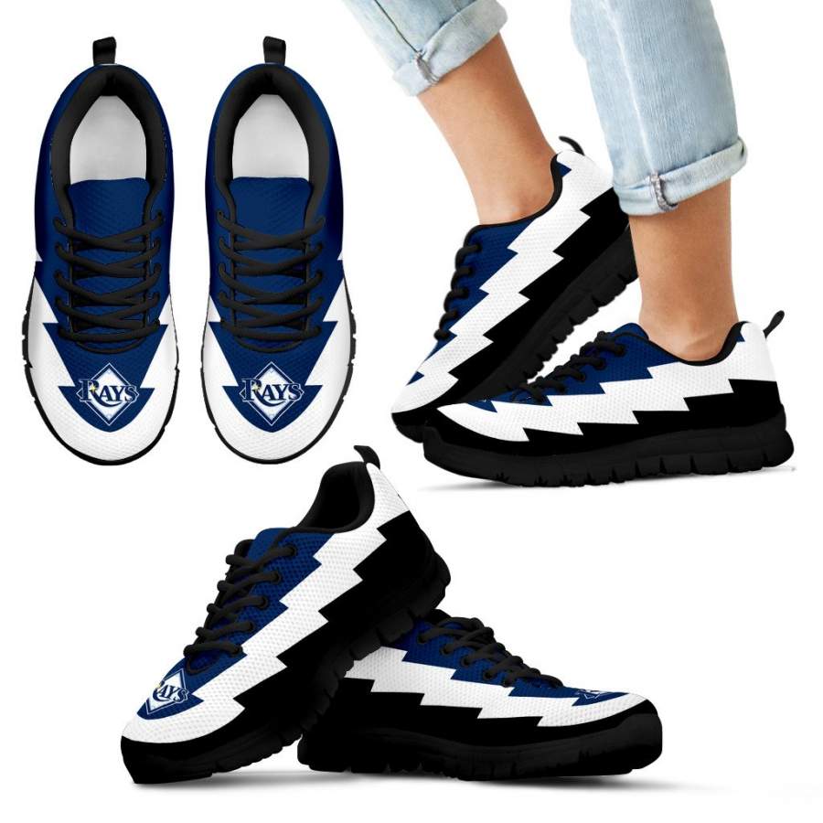 Best Lovely Tampa Bay Rays Sneakers Jagged Saws Creative Draw