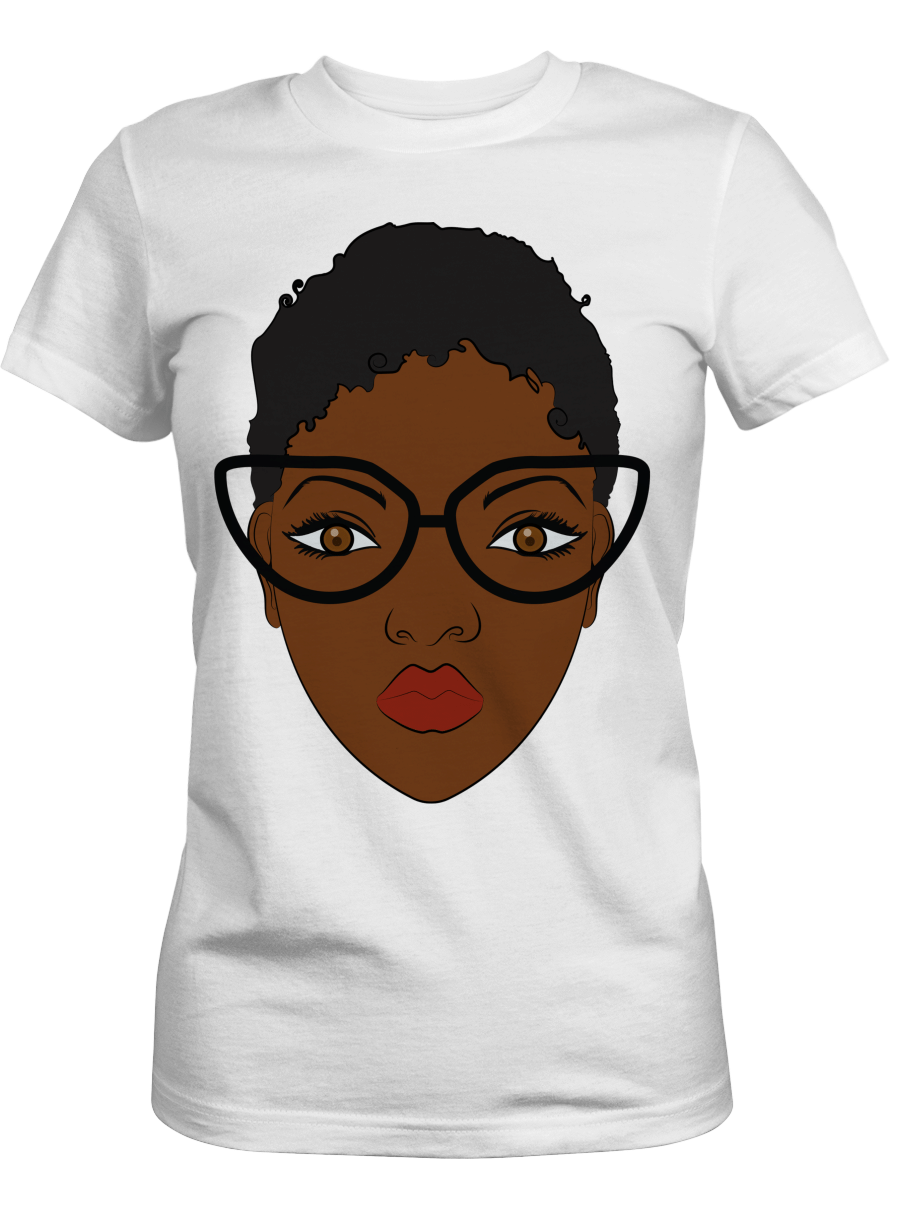 Shirt For Black Women Shirt Natural Short Hair Black Women Art For Black Girl