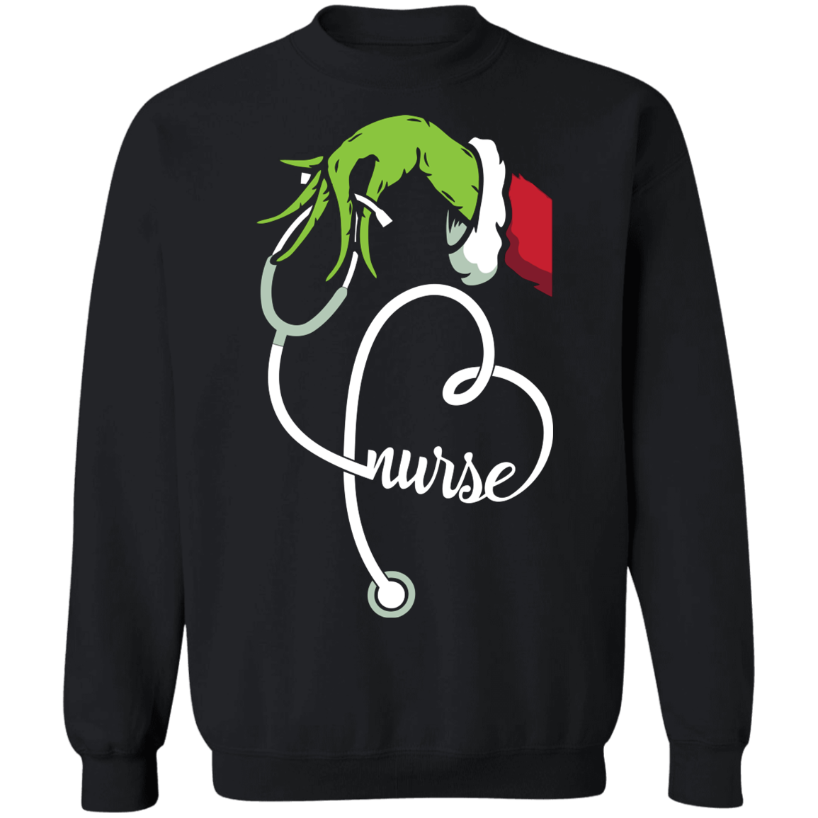 Who Stole Nurse Stetho Ugly Christmas Sweatshirt