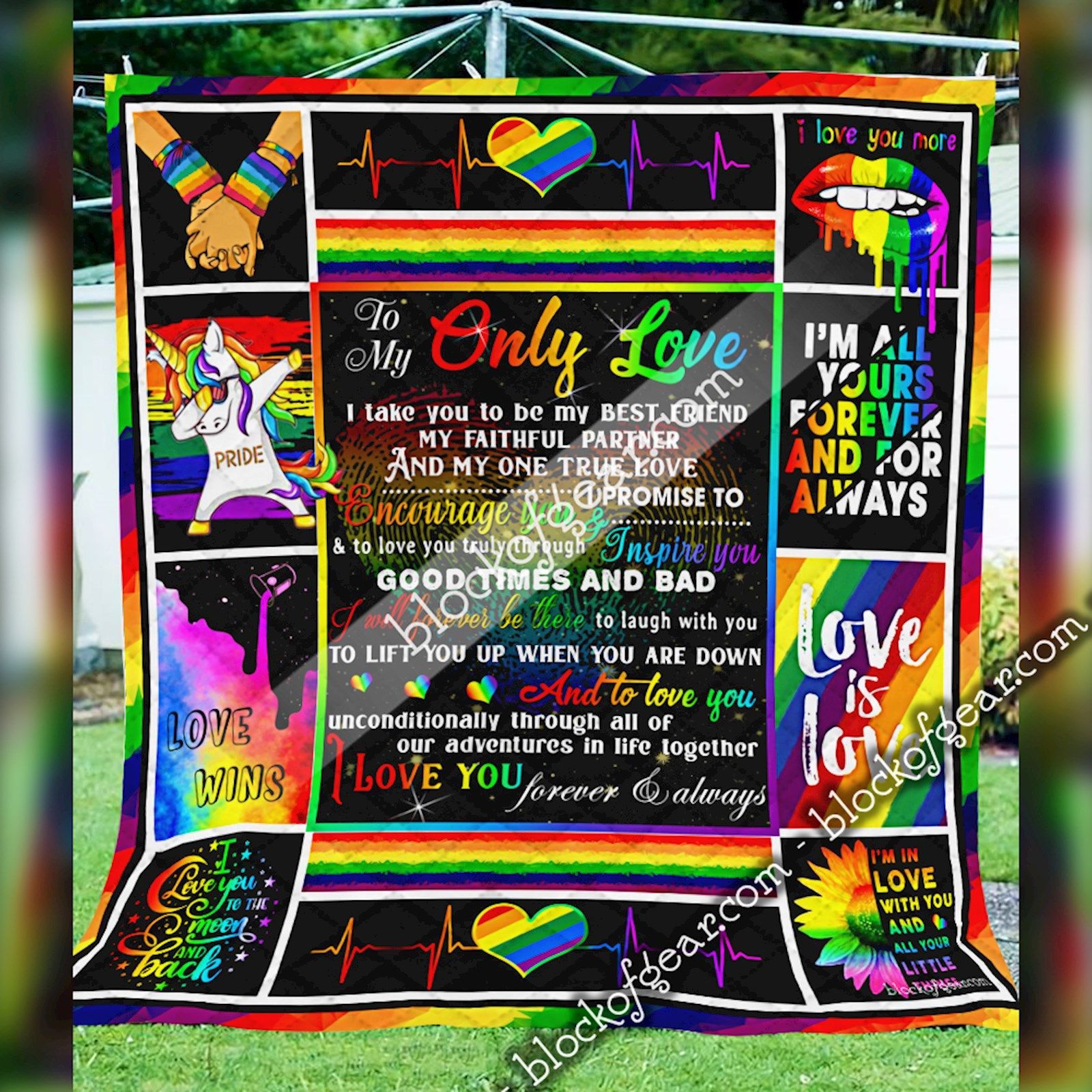 To My Only Love, LGBT Quilt