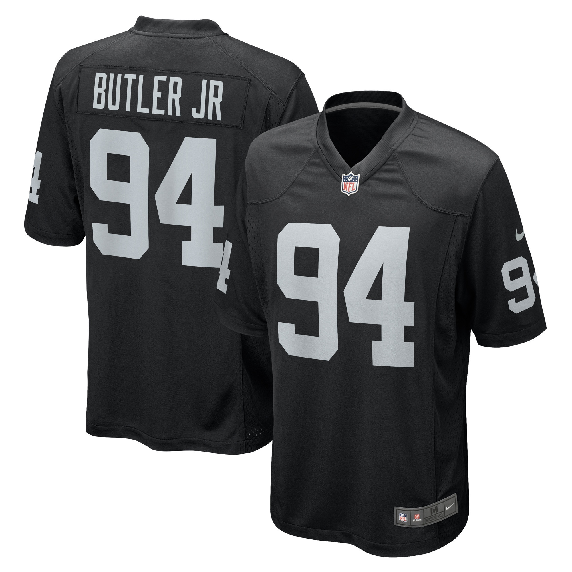 Vernon Butler Las Vegas Raiders Game Jersey – Black NFL