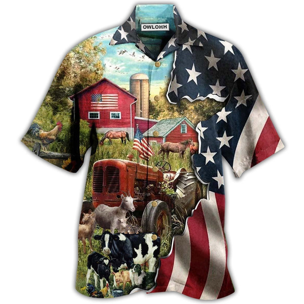 Farm Love Cows And Animals America Hawaii Shirt Ha13052