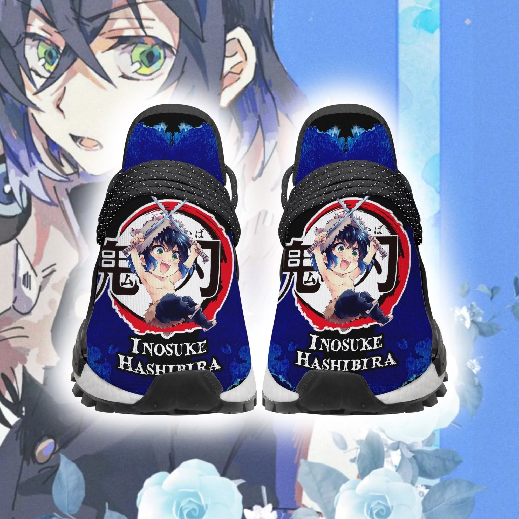Inosuke Hashibira Shoes Custom Demon Slayer Anime Sneakers Unisex Men Women