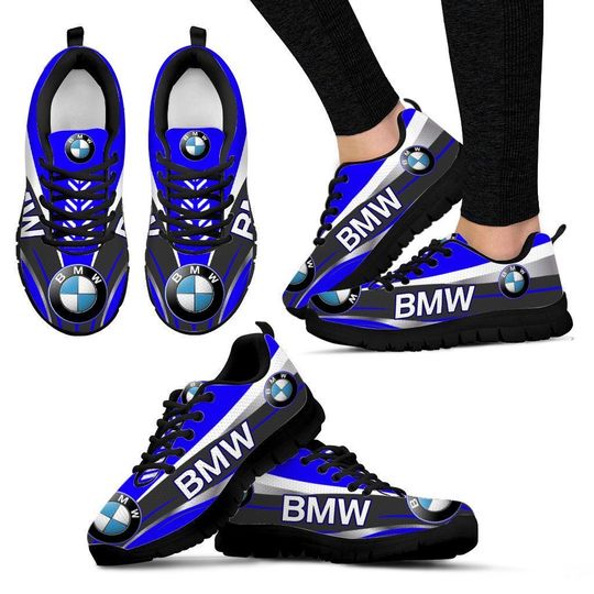 3D Printed Bmw Ttt-Hl Sneakers For Men & Women Ver1 (Blue)