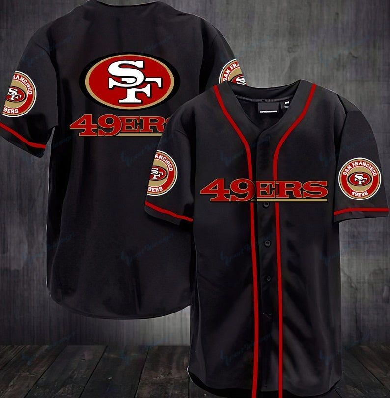 San Francisco 49ers Personalized Baseball Jersey 41 T-Shirt