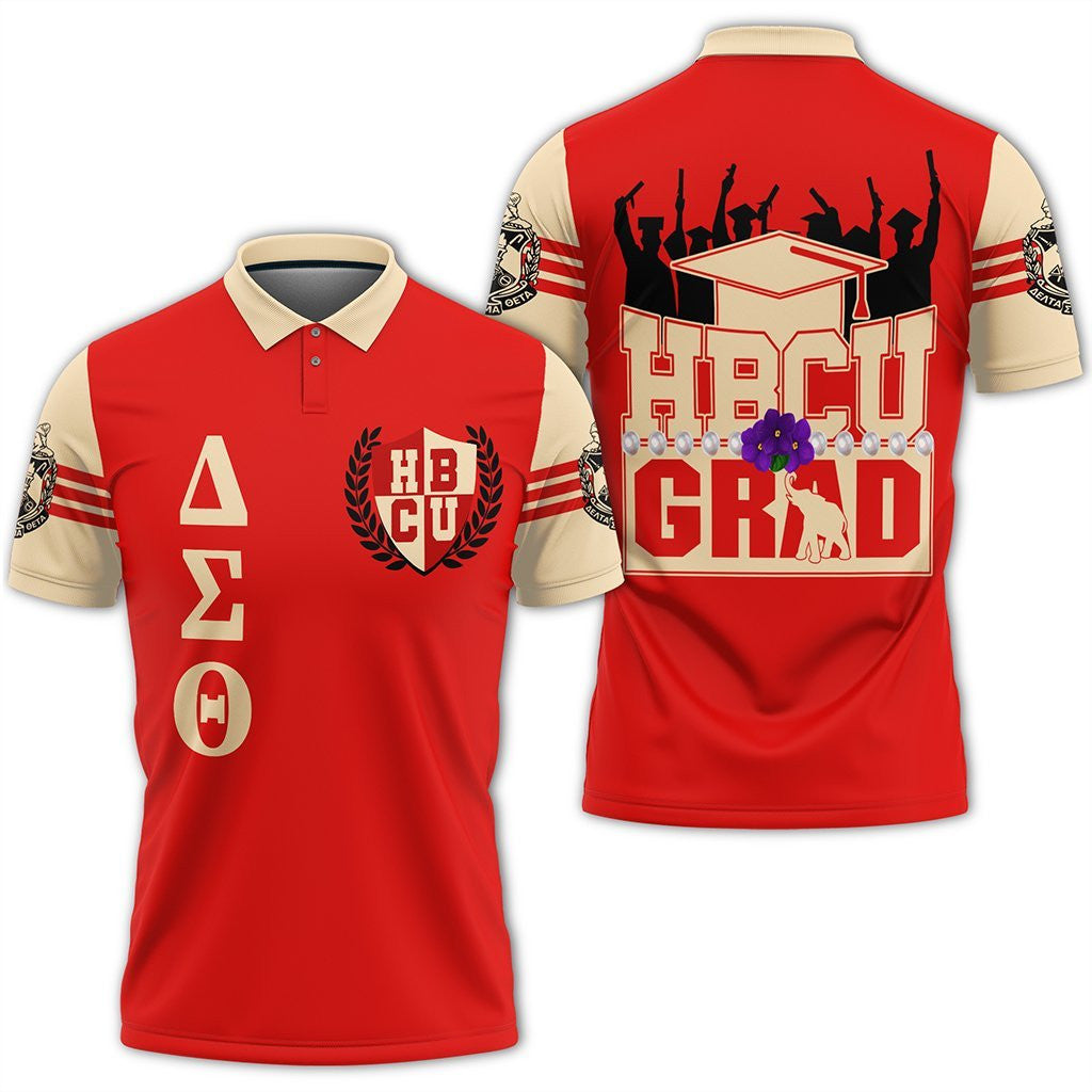 Sorority Polo – Delta Sigma Theta Hbcu Graduation Polo Shirt