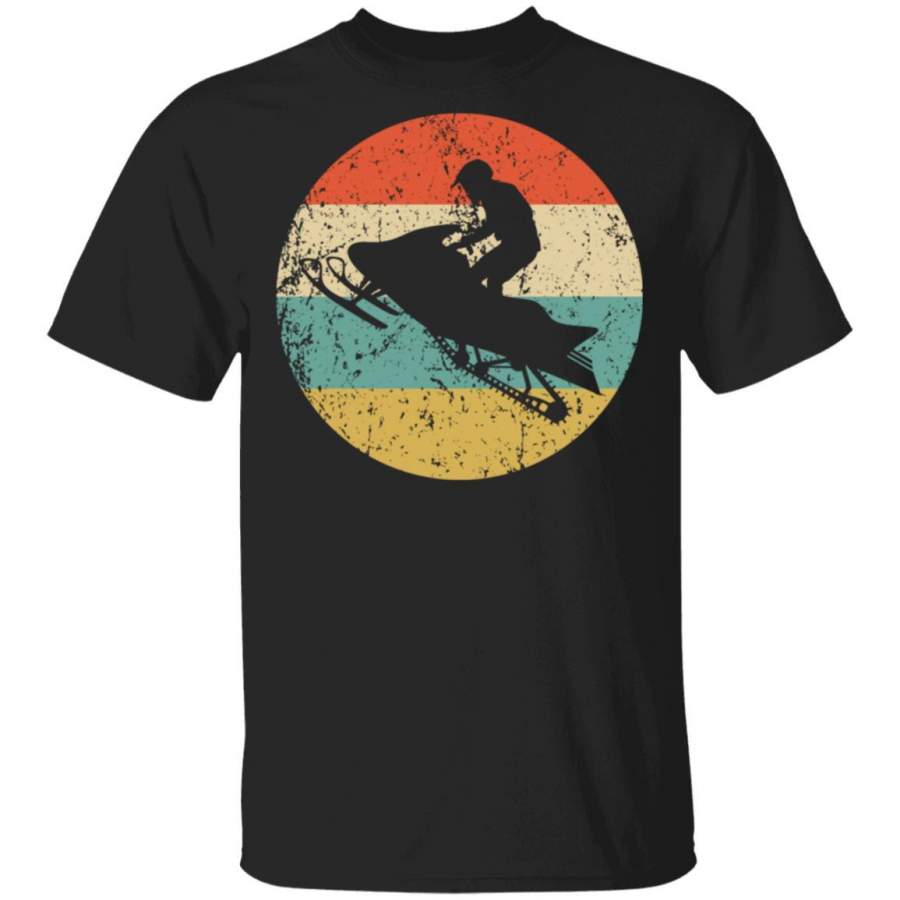 Snowmobile Retro Style Snowmobiling Vintage shirts