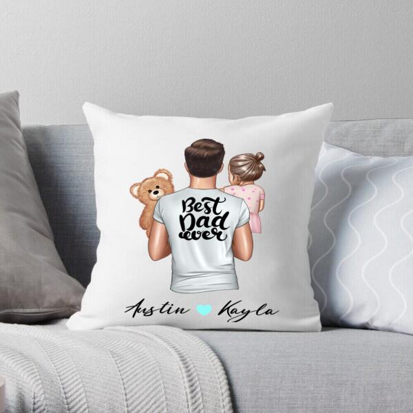 Personalized Pillow For Daughter – Father Daughter Gifts – Gift Ideas For Daughter