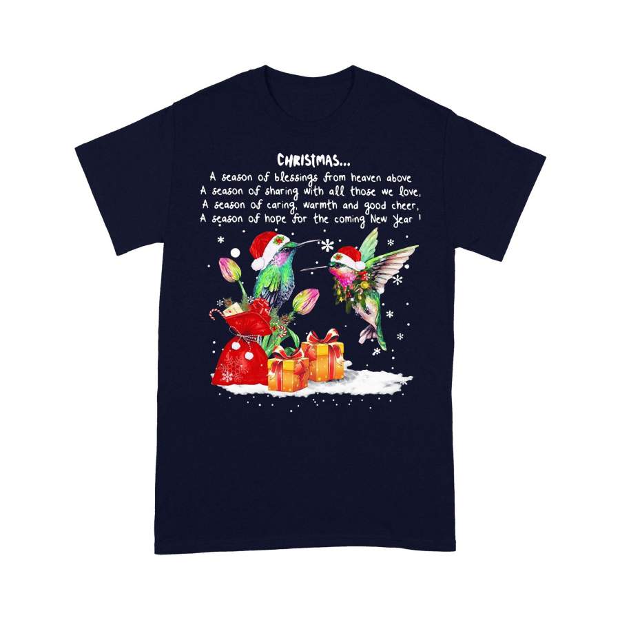 Hummingbird Christmas A Season Of T-Shirt Christmas Gift Ideas