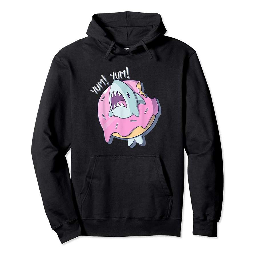 SHARK ATTACK T shirt for the Donuts Family   (KidsAdult) Hoodie Premium Tee