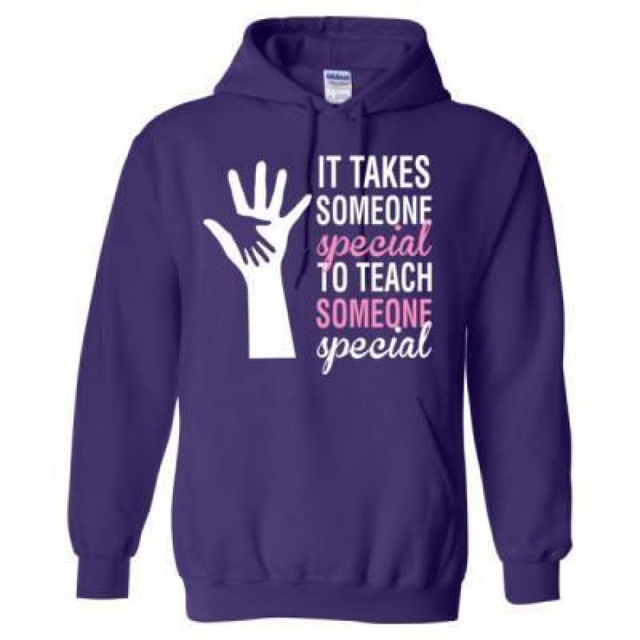 AGR It Takes Someone Special To Teach Someone Special Teacher – Heavy Blend™ Hooded Sweatshirt