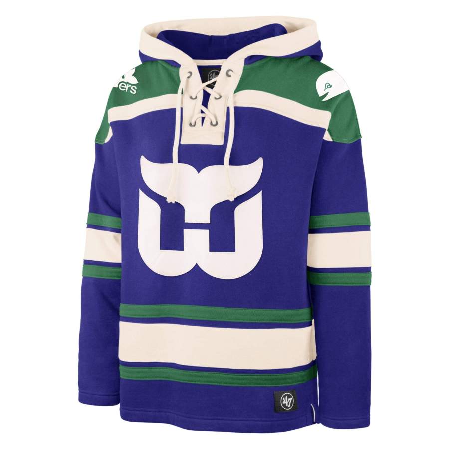 Hartford Whalers ’47 Superior Lacer Hoodie Unisex 3D All Over Print