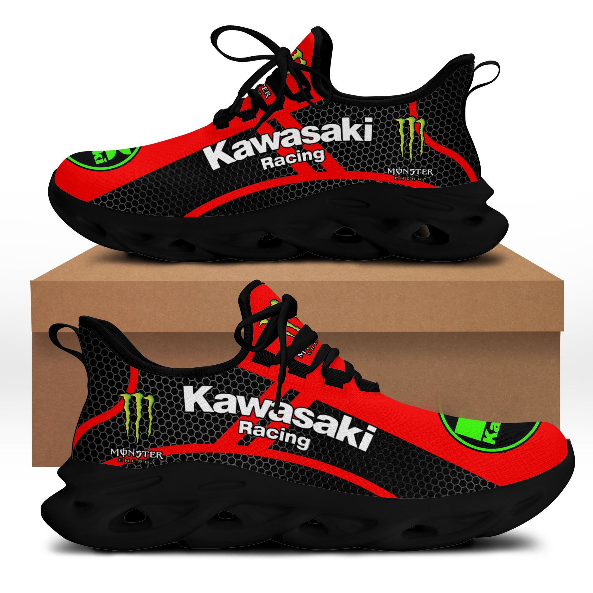 Kawasaki Racing Bs Running Shoes Ver 3 (Red)