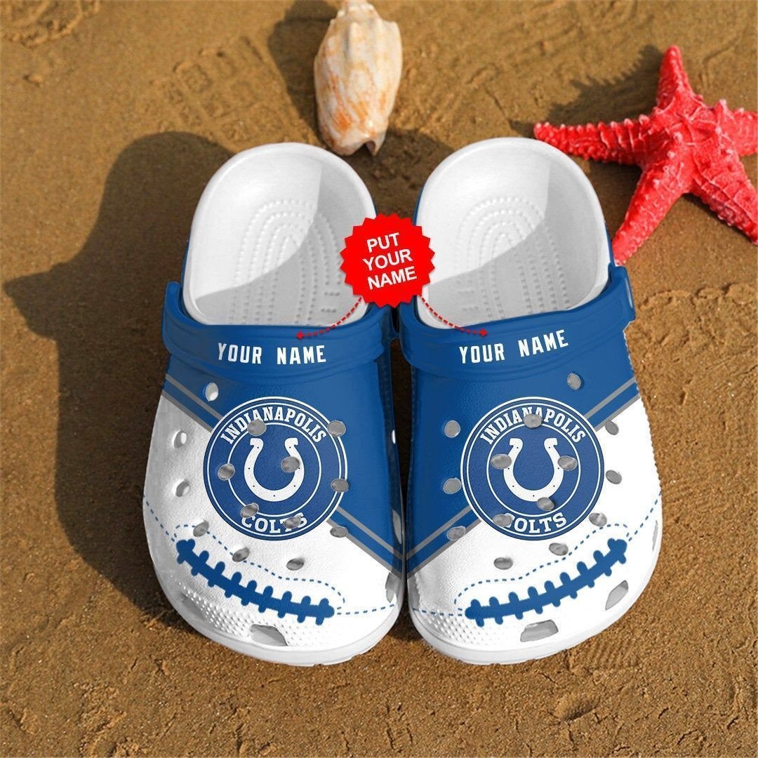 Personalized Indianapolis Colts Clogs Clog Clogs For Mens And Womens