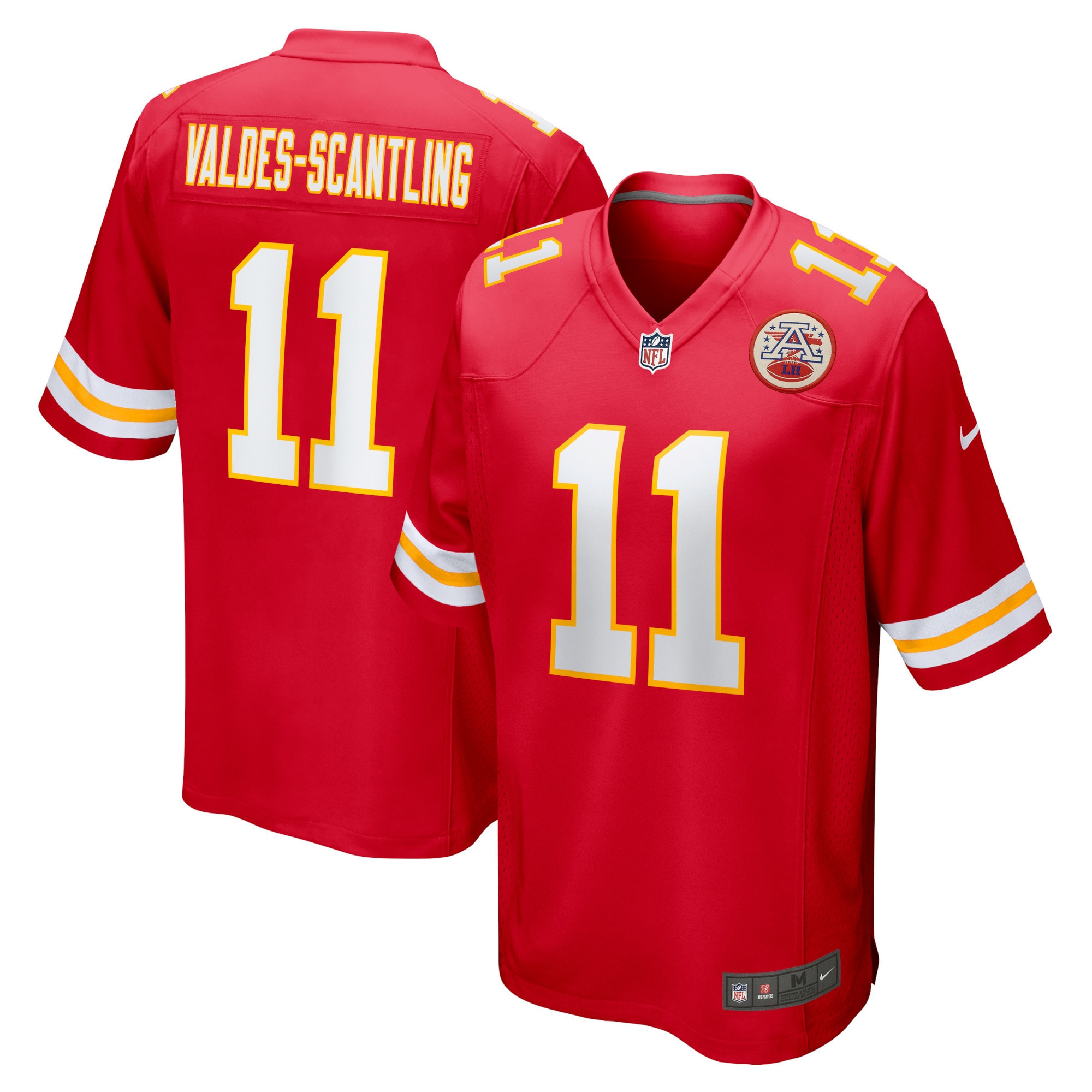 Men’s Kansas City Chiefs Marquez Valdes-Scantling Red Game Jersey