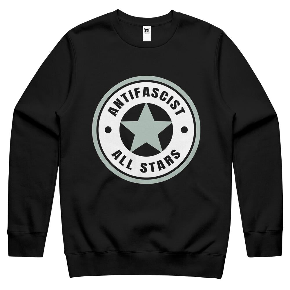 Anti-Fascist All Stars Antifascist Crewneck Sweatshirt