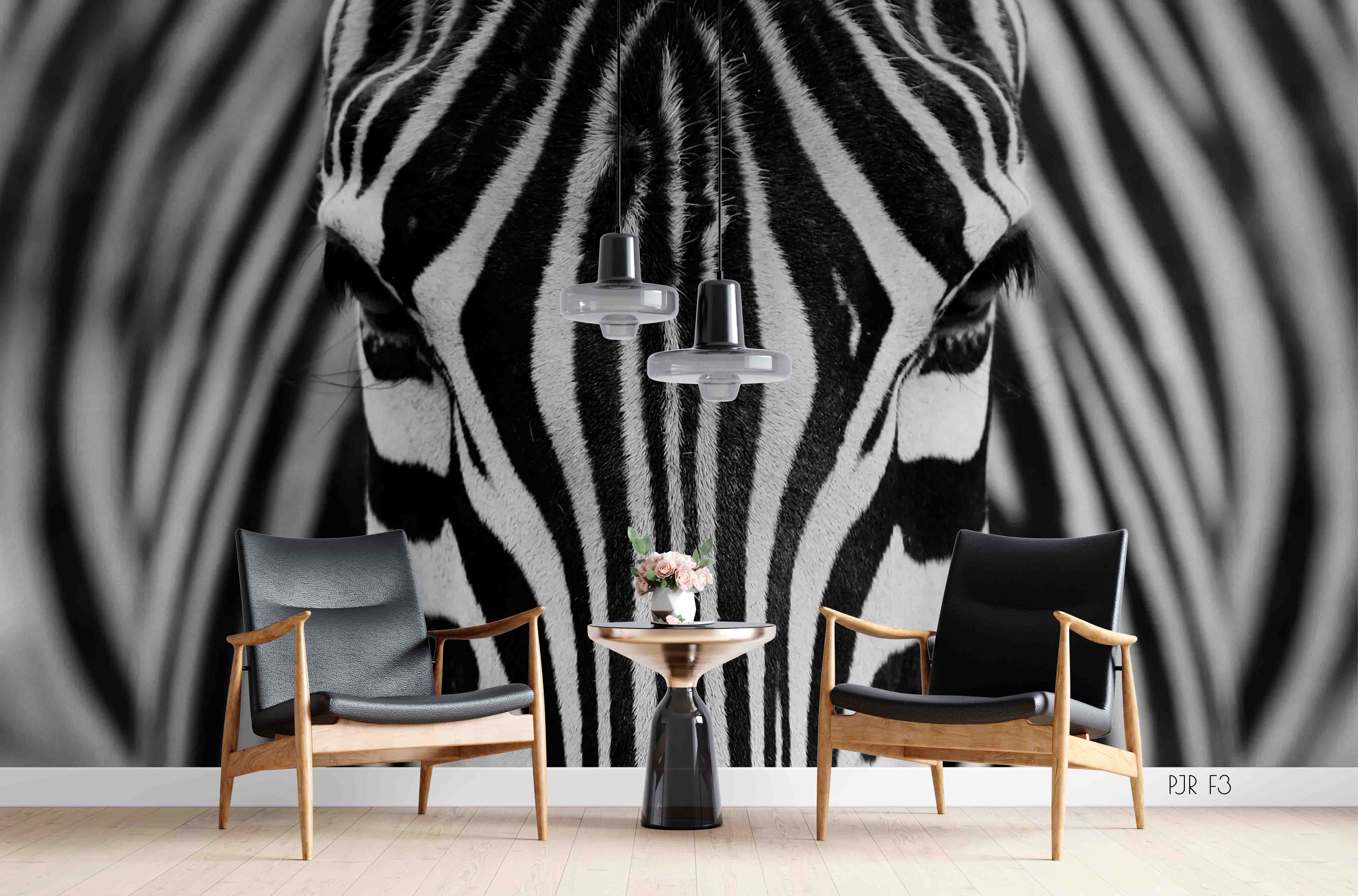 3D Black White Zebra Animal Wall Mural Wallpaper Lxl 1123