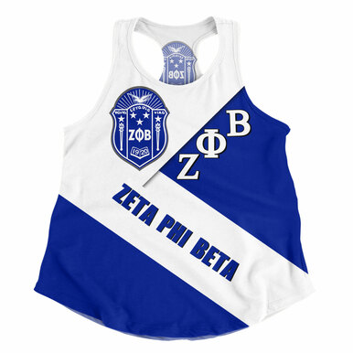 Zeta Phi Beta Women Racerback Tank – Sorority In Me Women Racerback Tank