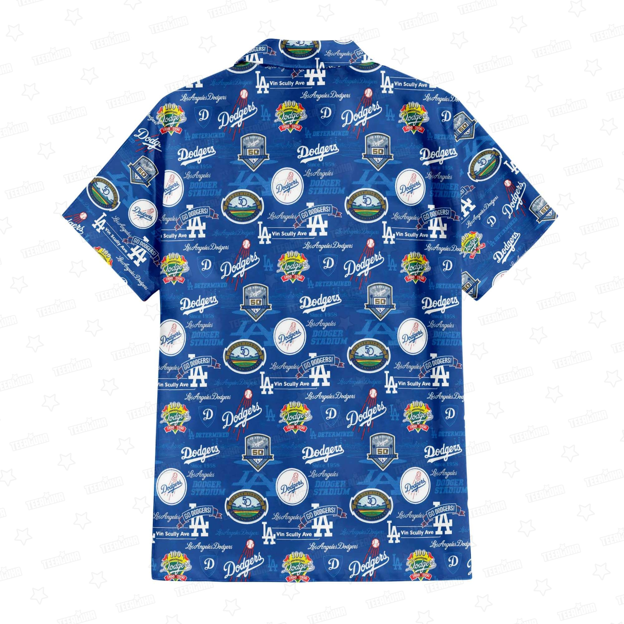 Los Angeles Dodgers Championship Dynasty Hawaiian Shirt