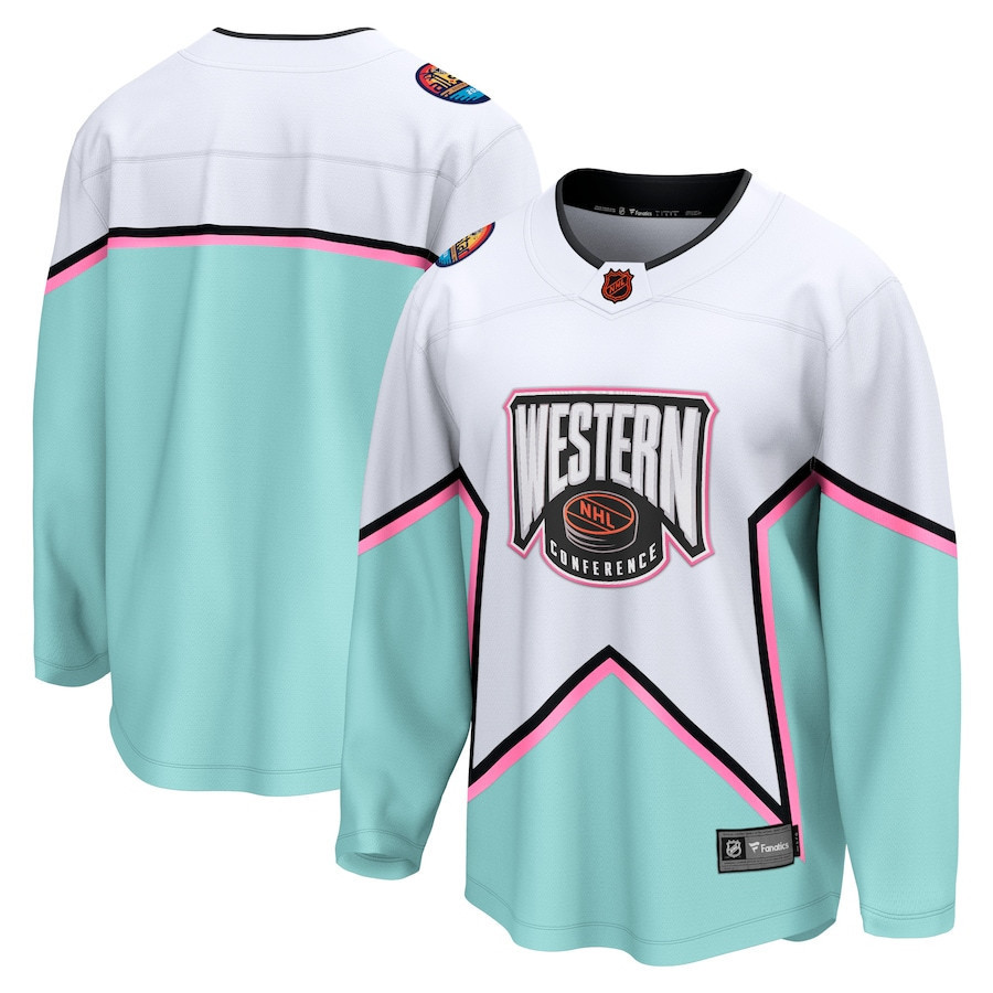 2023 NHL All-Star Game Western Conference Breakaway Jersey – White