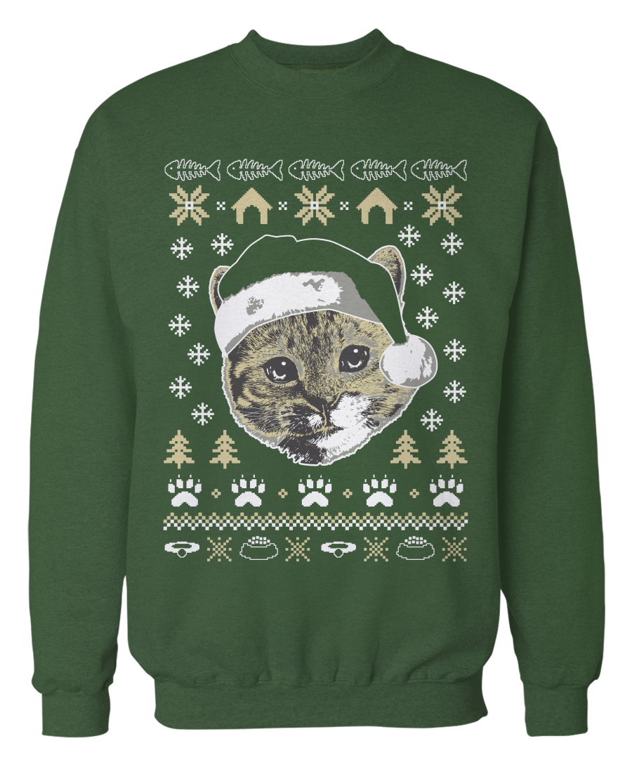 Cat Ugly Christmas Sweater – Holidays