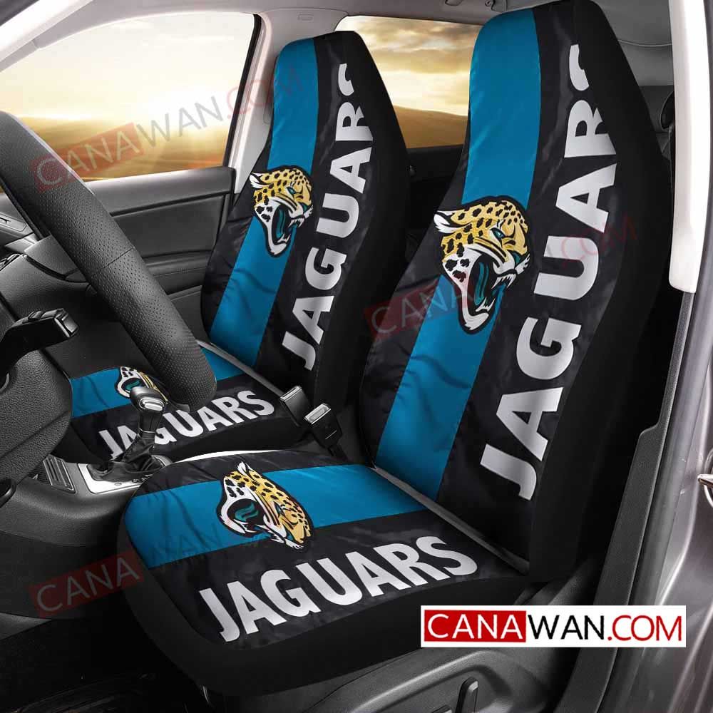 Jacksonville Jaguars Style68 3D Customized Personalized Car Seat Cover