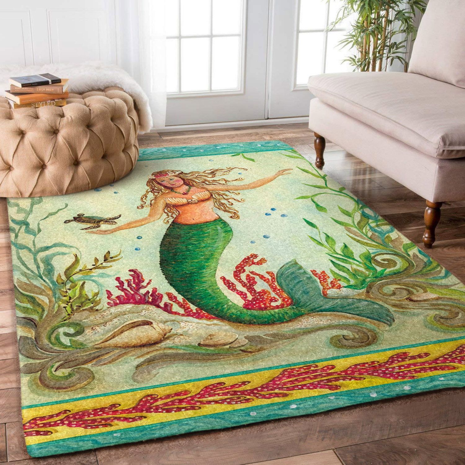 Mermaid Rug TTVNOAR DNNTVN