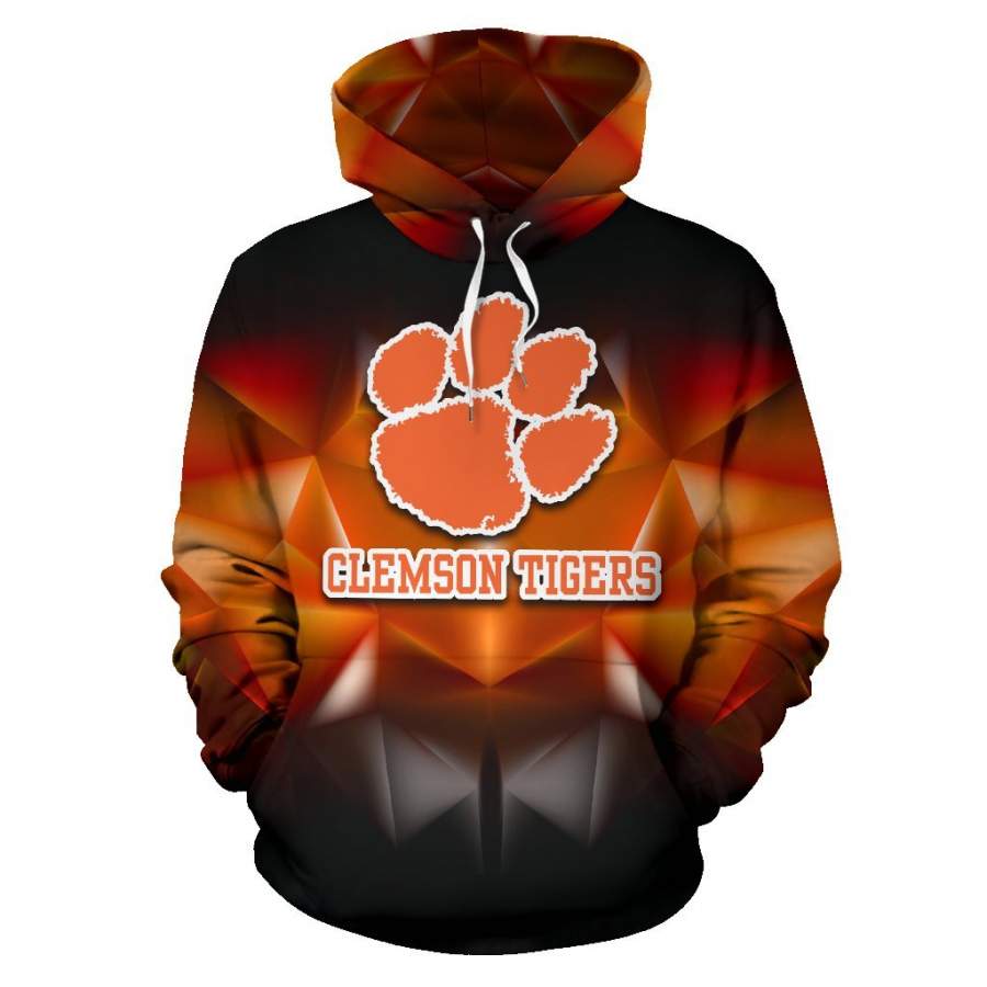 CLEMSON TIGERS Hoodie All Over Print