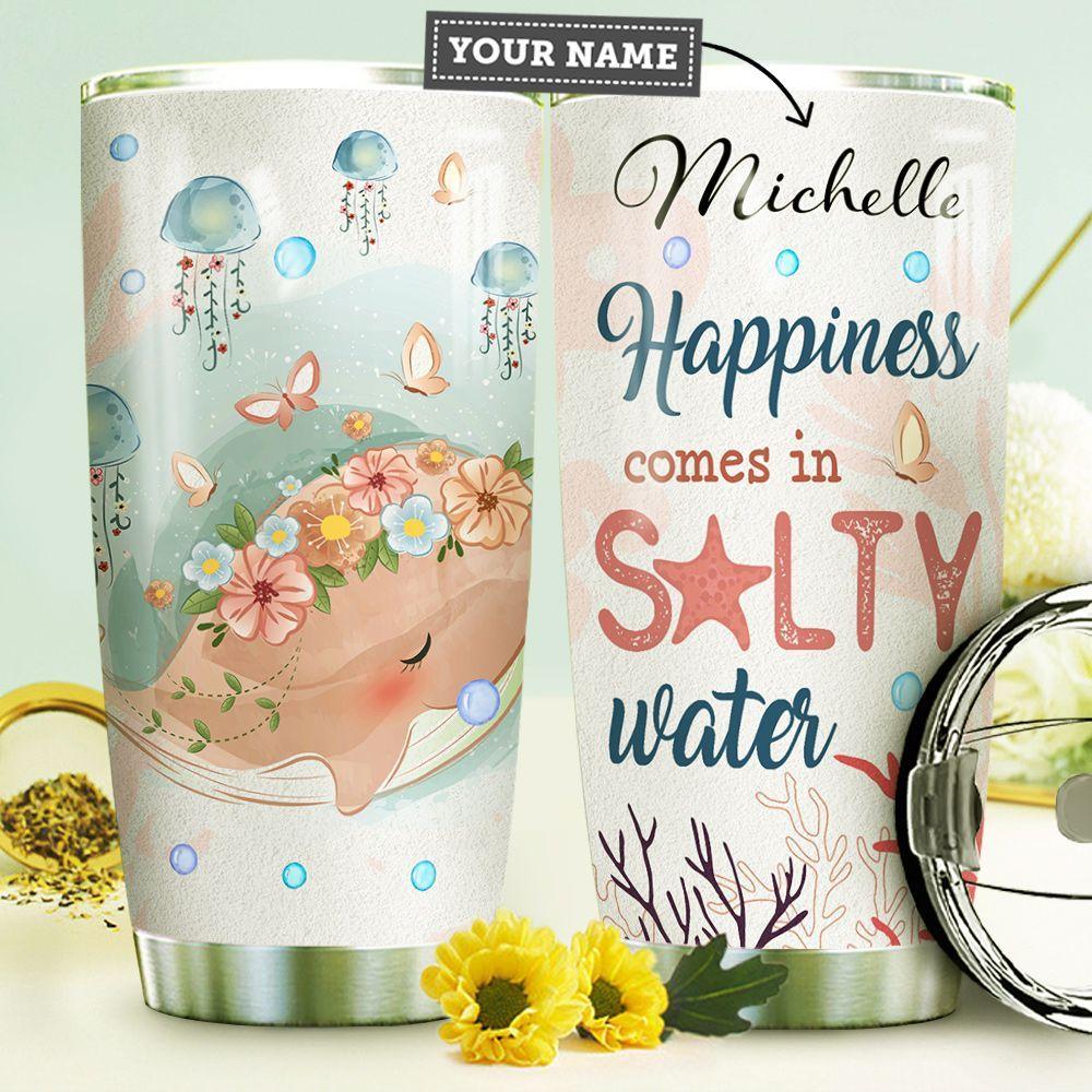 Spring Whale Personalized Hhe0110016 Stainless Steel Tumbler